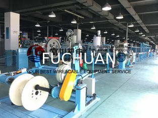 Fuchuan PU PE PVC 밀어남 기계, BV 철사 Dia 5-20mm를 위한 BVR 철사 압출기 선